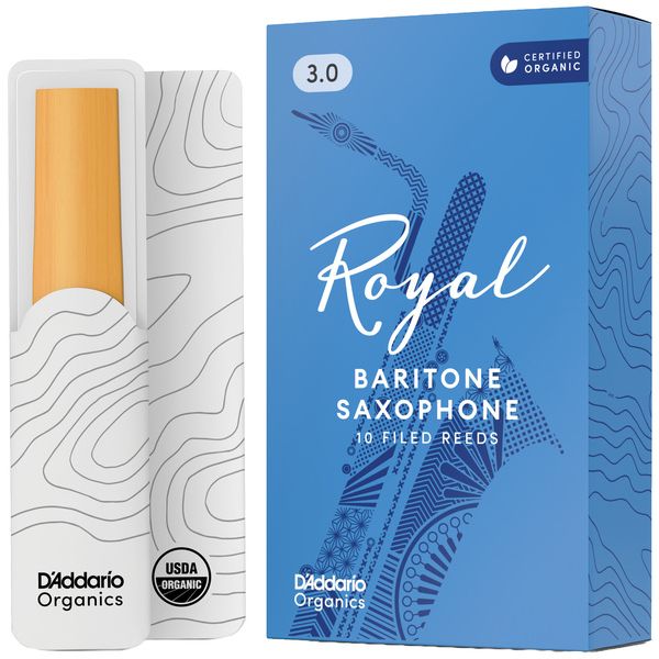 DAddario Woodwinds Royal Baritone Saxophone 3.0