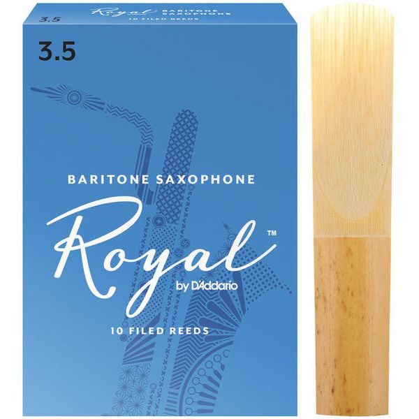 DAddario Woodwinds Royal Baritone Saxophone 3.5