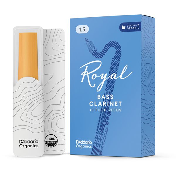 DAddario Woodwinds Royal Boehm Bass Clarinet 1.5