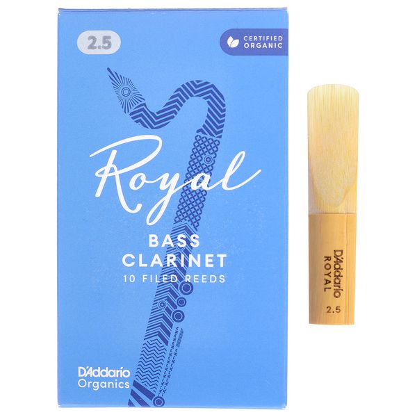 DAddario Woodwinds Royal Boehm Bass Clarinet 2.5
