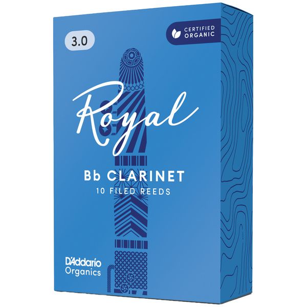 DAddario Woodwinds Royal Bb- Clarinet 3.0