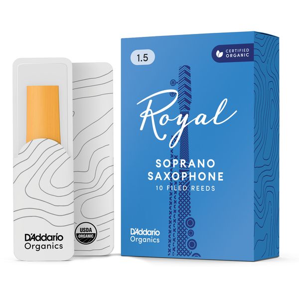 DAddario Woodwinds Royal Soprano Sax 1.5