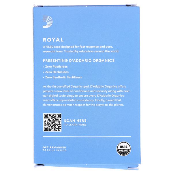DAddario Woodwinds Royal Soprano Sax 1.5