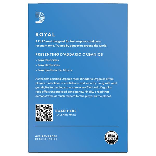 DAddario Woodwinds Royal Soprano Sax 2.0