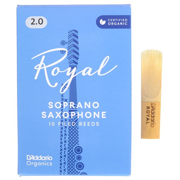 DAddario Woodwinds Royal Soprano Sax 2.0