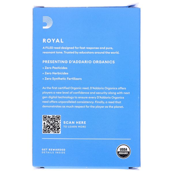 DAddario Woodwinds Royal Soprano Sax 2.5