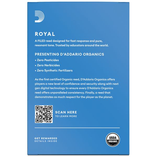DAddario Woodwinds Royal Soprano Sax 3.0