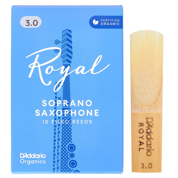 DAddario Woodwinds Royal Soprano Sax 3.0