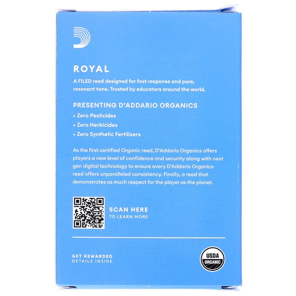DAddario Woodwinds Royal Soprano Sax 3.5
