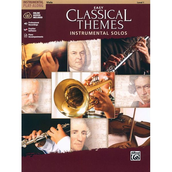 Alfred Music Publishing Easy Classical Themes Viola