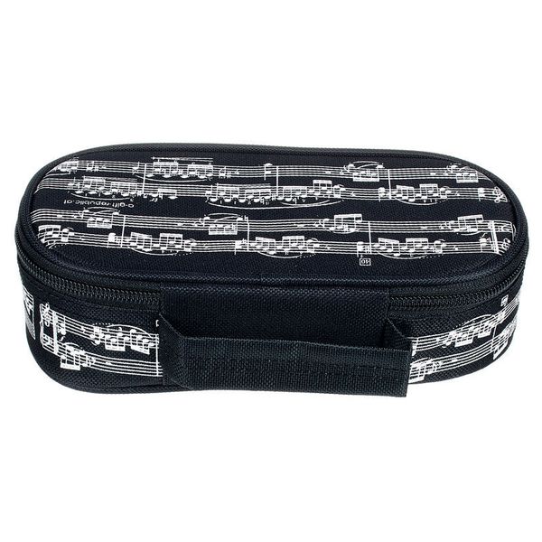 ALAZA Musical Notes Background Pencil Case Large Capacity,Pencil