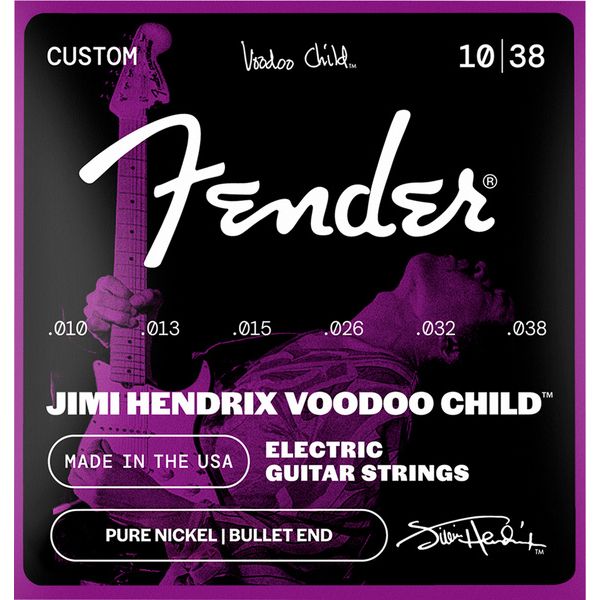 Fender Hendrix Voodoo Child BU Nickel