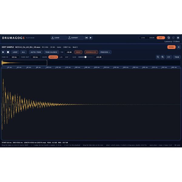 WaveMachine Labs Drumagog 6 Platinum