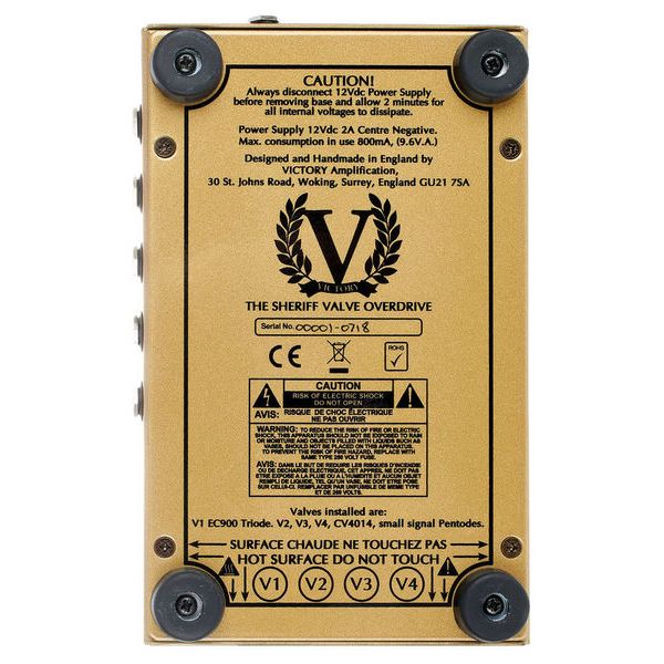 Victory Amplifiers V4 The Sheriff Preamp Thomann United States