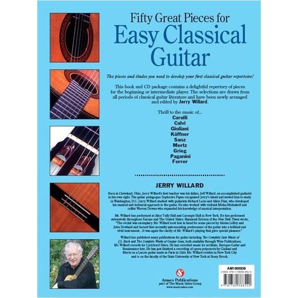 Wise Publications 50 Great Pieces Easy Guitar