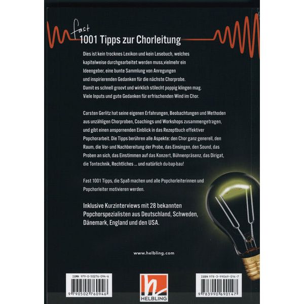 Helbling Verlag Popchor 1001 Tipps