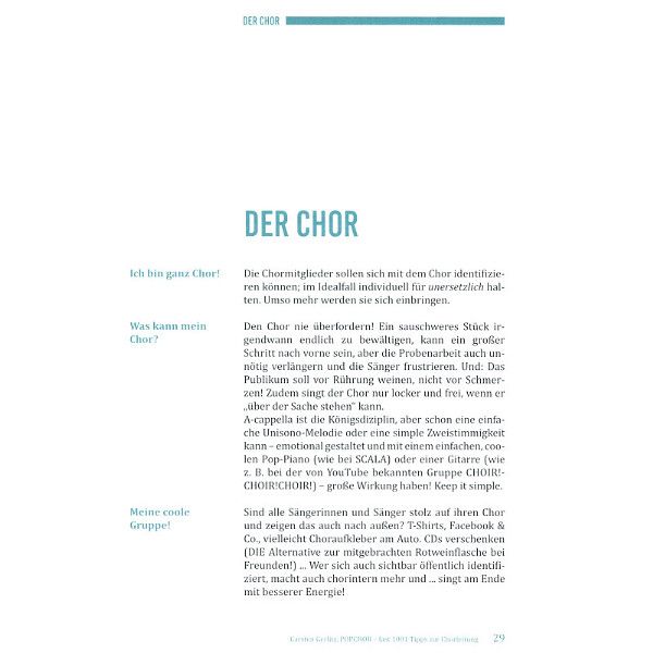 Helbling Verlag Popchor 1001 Tipps