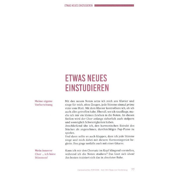 Helbling Verlag Popchor 1001 Tipps