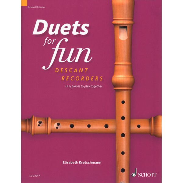 Schott Duets for Fun Descant Recorder
