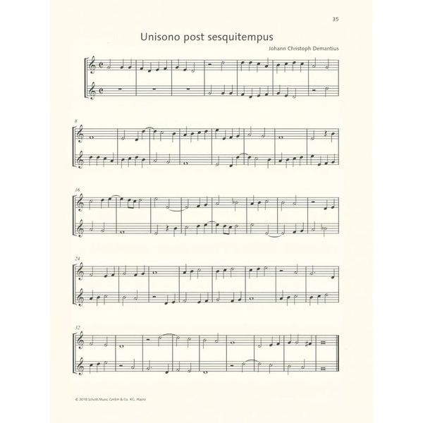 Schott Duets for Fun Descant Recorder