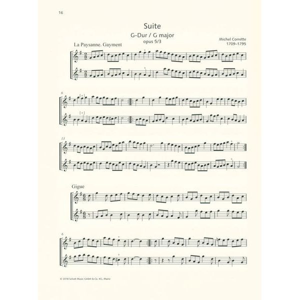 Schott Duets for Fun Treble Recorder