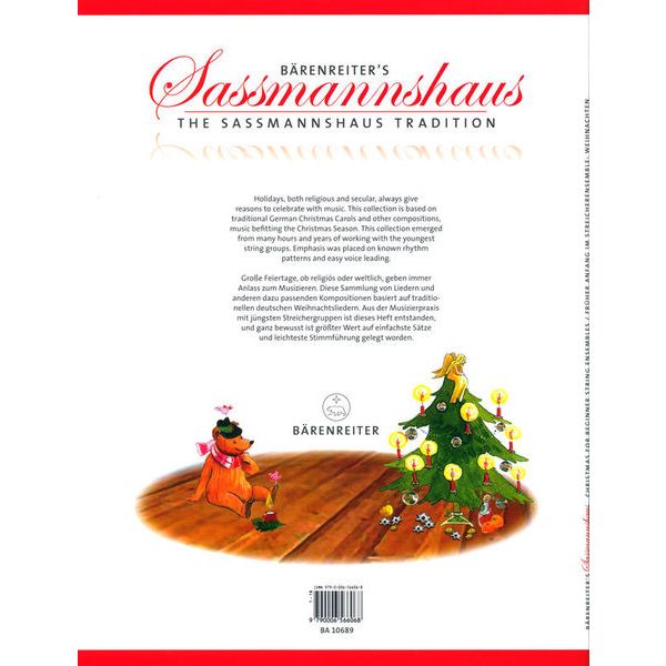 Bärenreiter Saßmannshaus Christmas String