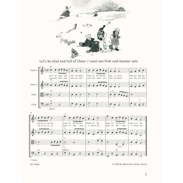 Bärenreiter Saßmannshaus Christmas String