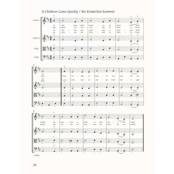 Bärenreiter Saßmannshaus Christmas String