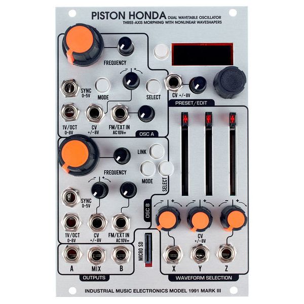 Industrial Music Electronics Piston Honda MKIII