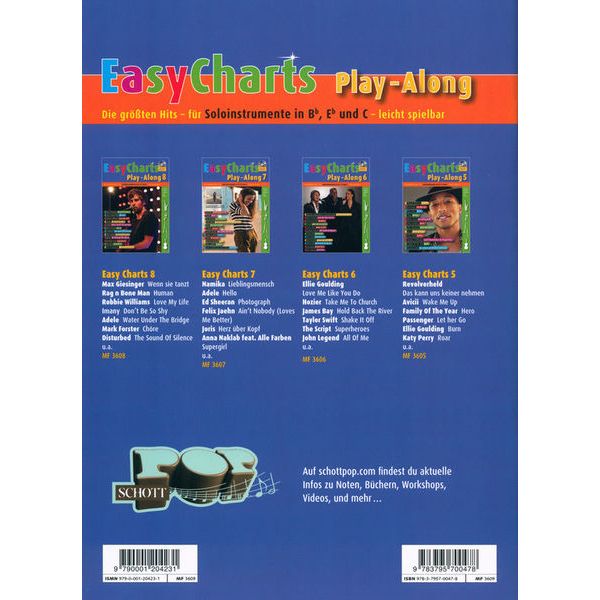 Music Factory Easy Charts Play-Along 9