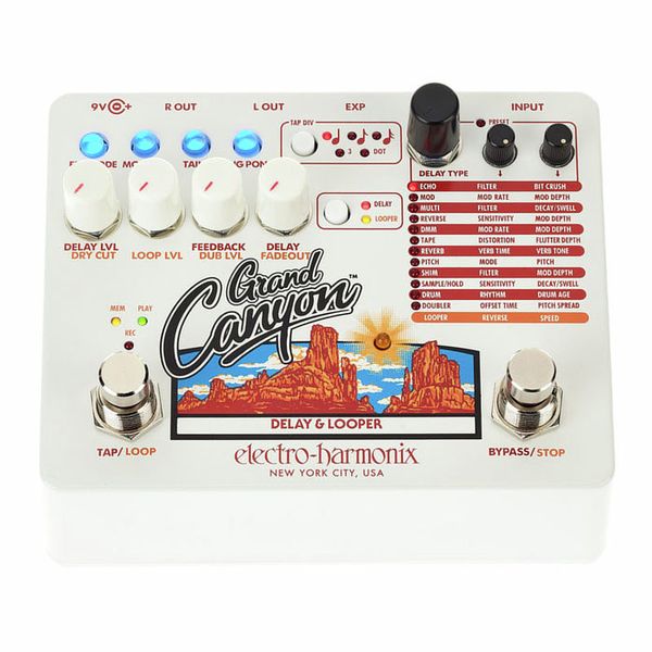 Electro Harmonix Grand Canyon Delay & Looper na Gear4Music.com