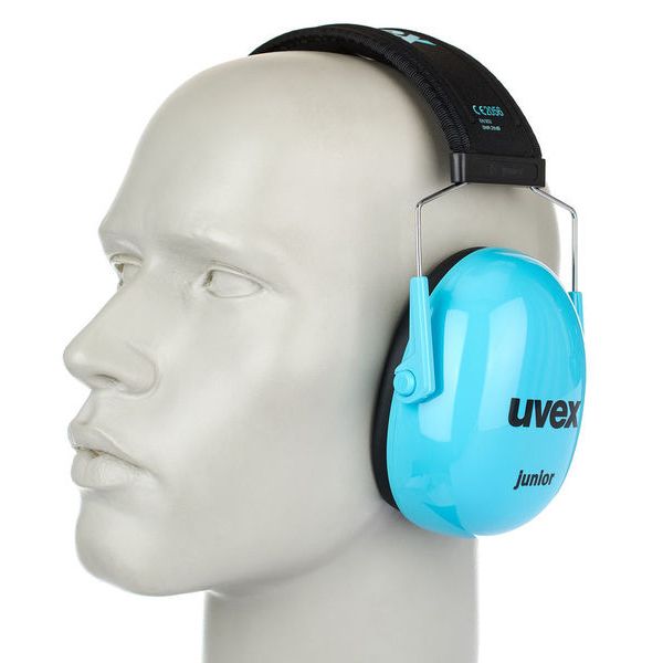 UVEX K Junior Ear Protector blue