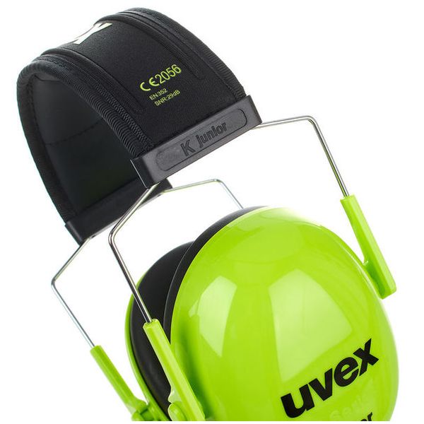 UVEX K Junior Ear Protector lime