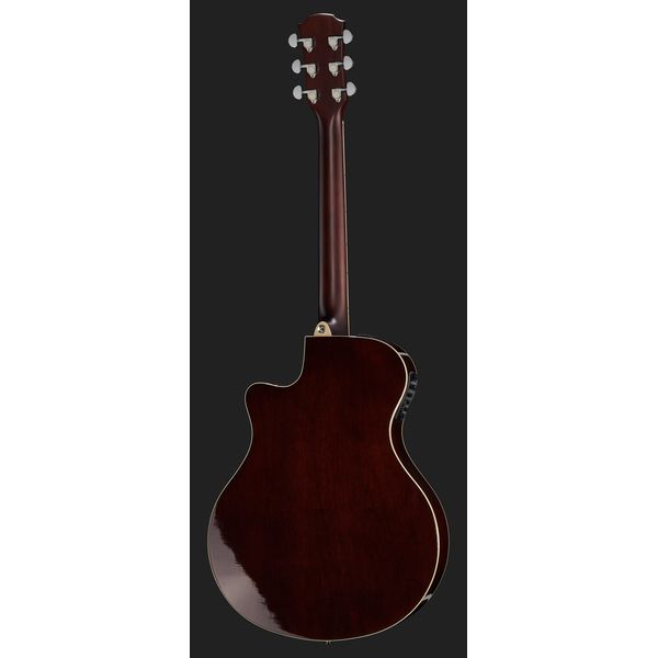 Yamaha APX600FM AM APX Series Thinline 6-String RH Acoustic Electric  Guitar- Amber apx-600-fm-am