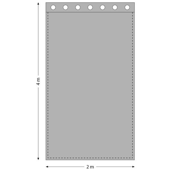 Stairville Curtain 160g/m² 2.0x4.0m Wh – Thomann Elláda
