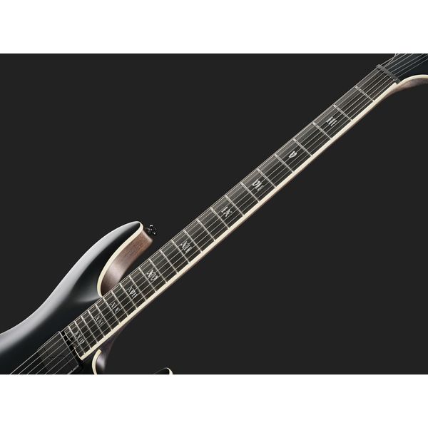 Schecter C-1 SLS Evil Twin Satin Black