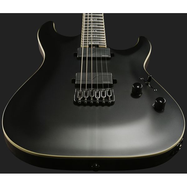 Schecter C-1 SLS Evil Twin Satin Black