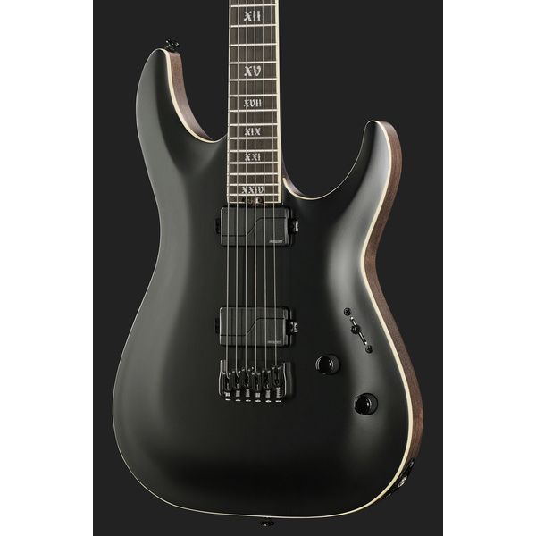 Schecter C-1 SLS Evil Twin Satin Black