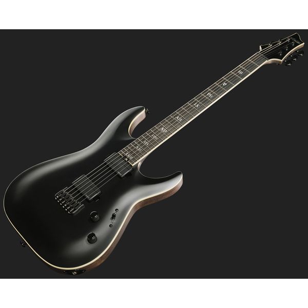 Schecter C-1 SLS Evil Twin Satin Black