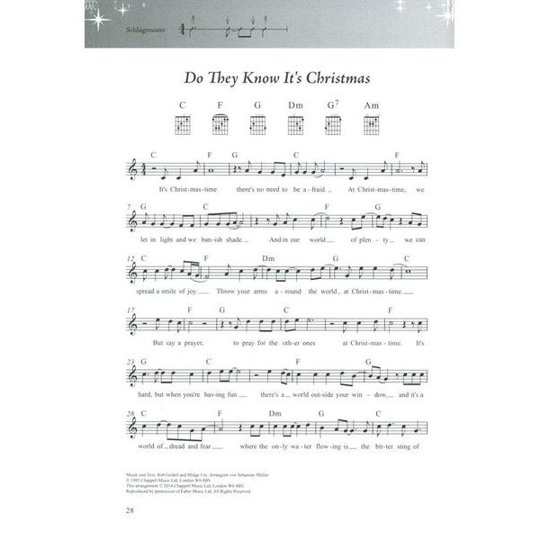 Schott Weihnachtsliederbuch Gitarre