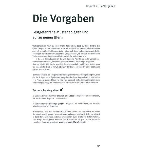 Tunesday Records Improvisation – Gitarren-Solo