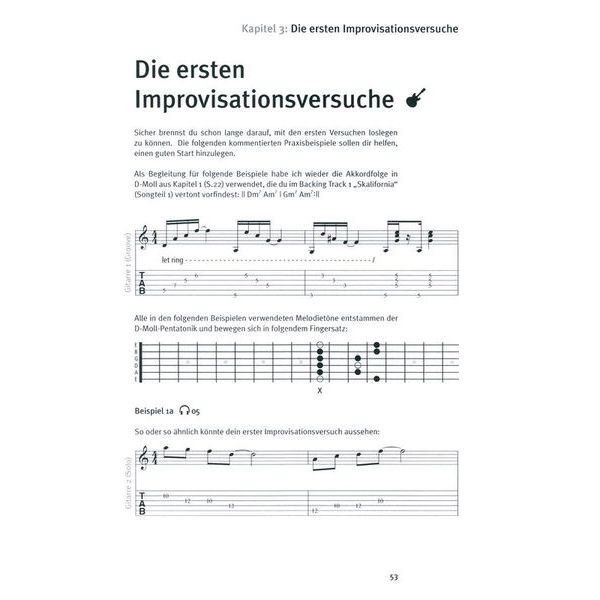 Tunesday Records Improvisation – Gitarren-Solo