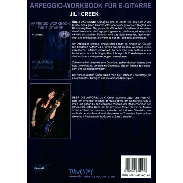 Tunesday Records Arpeggio-Workbook E-Guitar