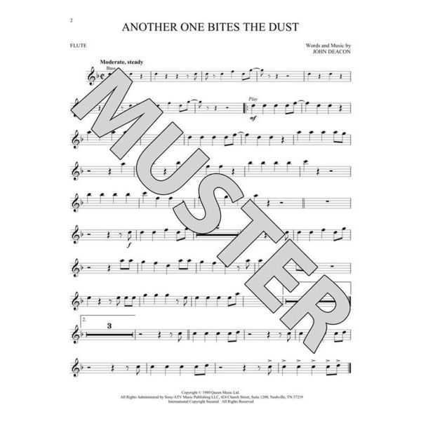 Hal Leonard Queen Flute Play-Along