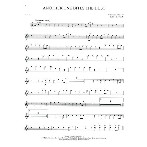 Hal Leonard Queen Flute Play-Along