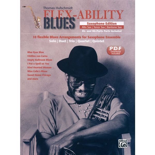 Alfred Music Publishing Flex-Ability Blues Saxophone