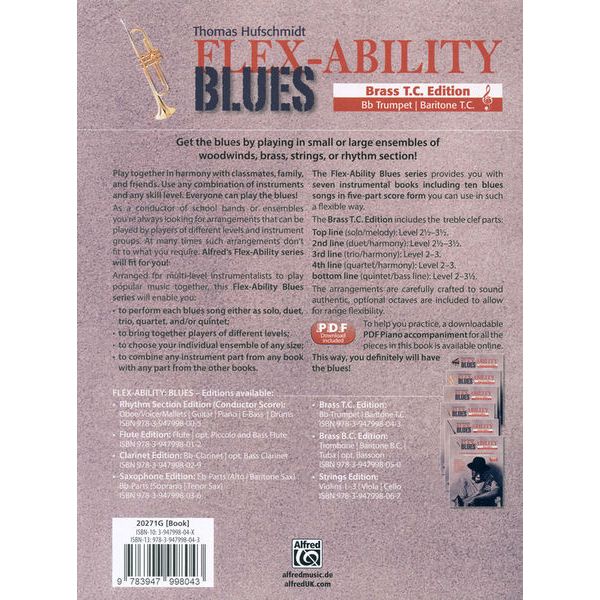 Alfred Music Publishing Flex-Ability Blues Brass T.C.
