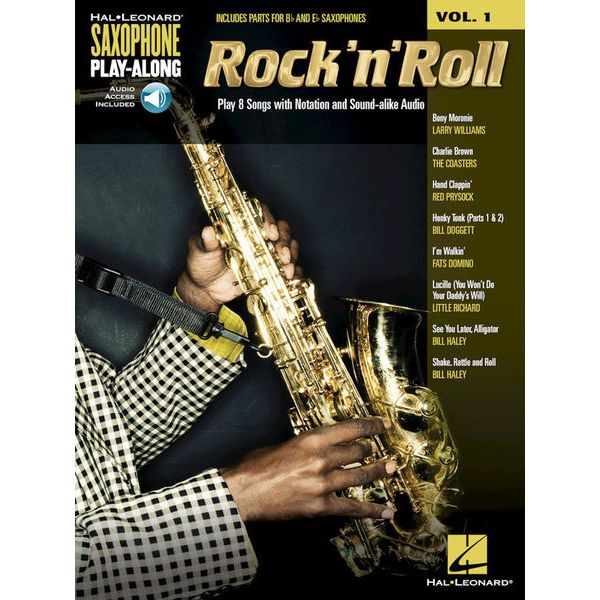 Hal Leonard Sax Play-Along Rock 'n' Roll