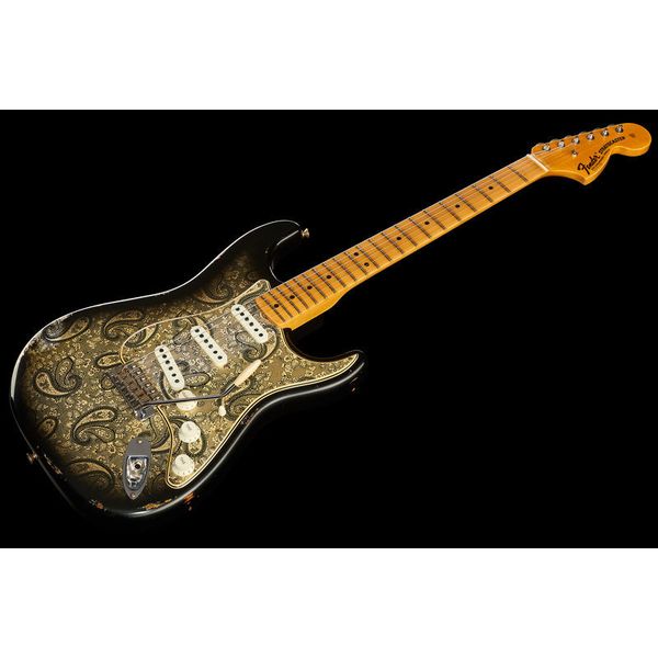 Fender 68 Strat Relic Black Paisley