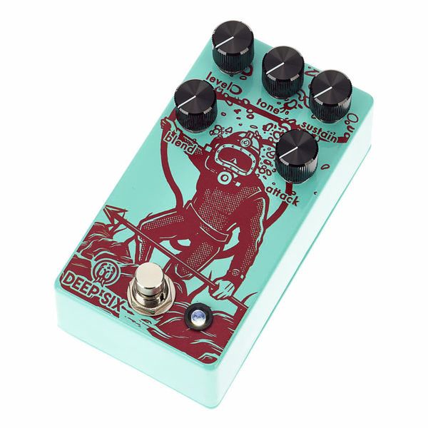 Walrus Audio Deep Six Compressor V3, Red (Gear Hero Exclusive)